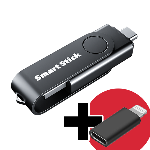 Smart Stick w/ iPhone Adapter
